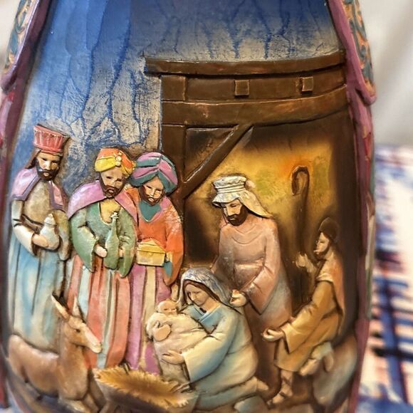 Jim Shore Heartwood Creek A Star Shall Guide Us Angel Nativity 2005 “No Box” - Picture 13 of 14